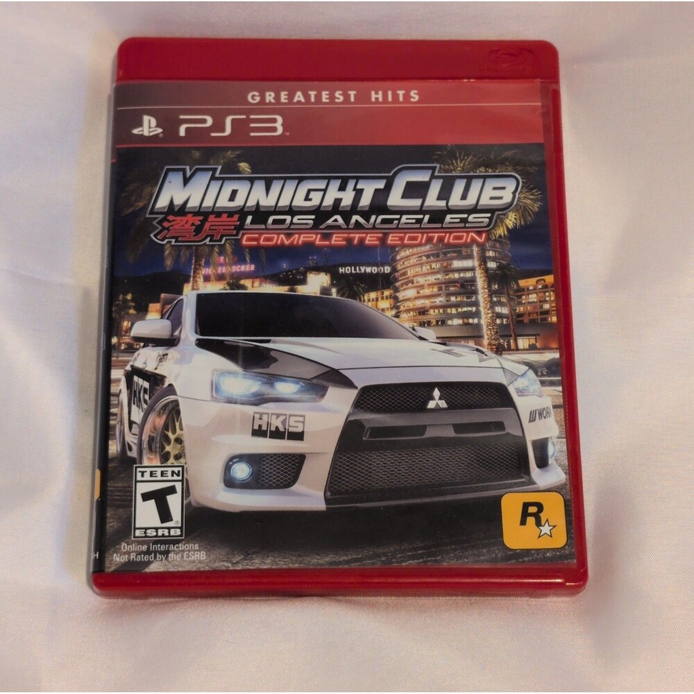 Midnight Club Las Angeles Complete Edition Greatest Hits - Sony PlayStation 3